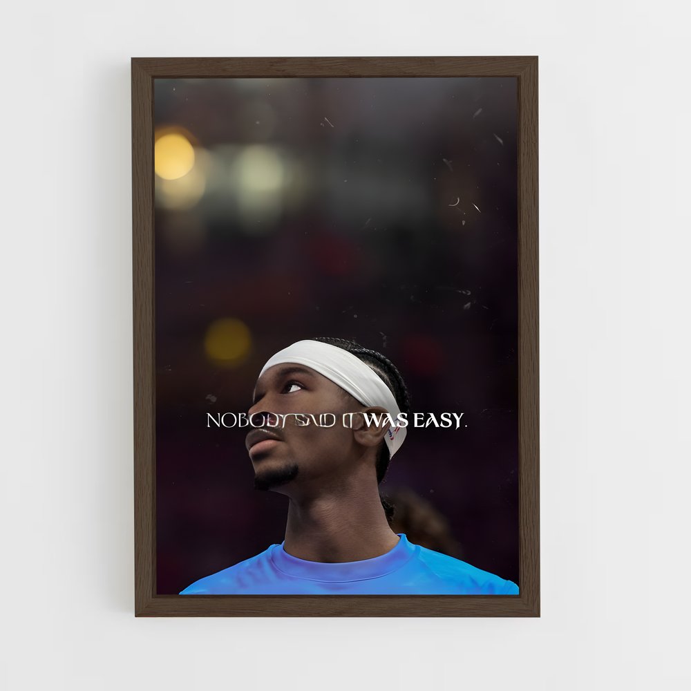 Poster Shai Plongée – affiche Basketball (vue 5)